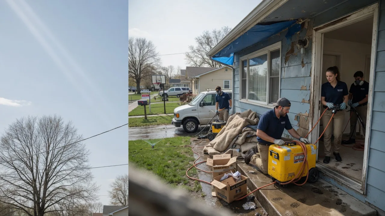 Basement Flood Cleanup in Alto Pass, IL near me